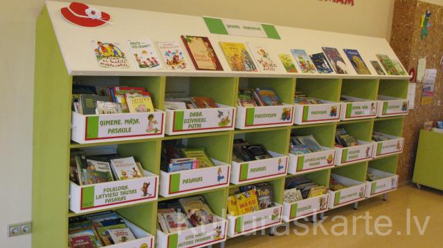 Līvānu novada Centrālā bibliotēka. Bērnu literatūras nodaļa. 2.stāvs 09.2012